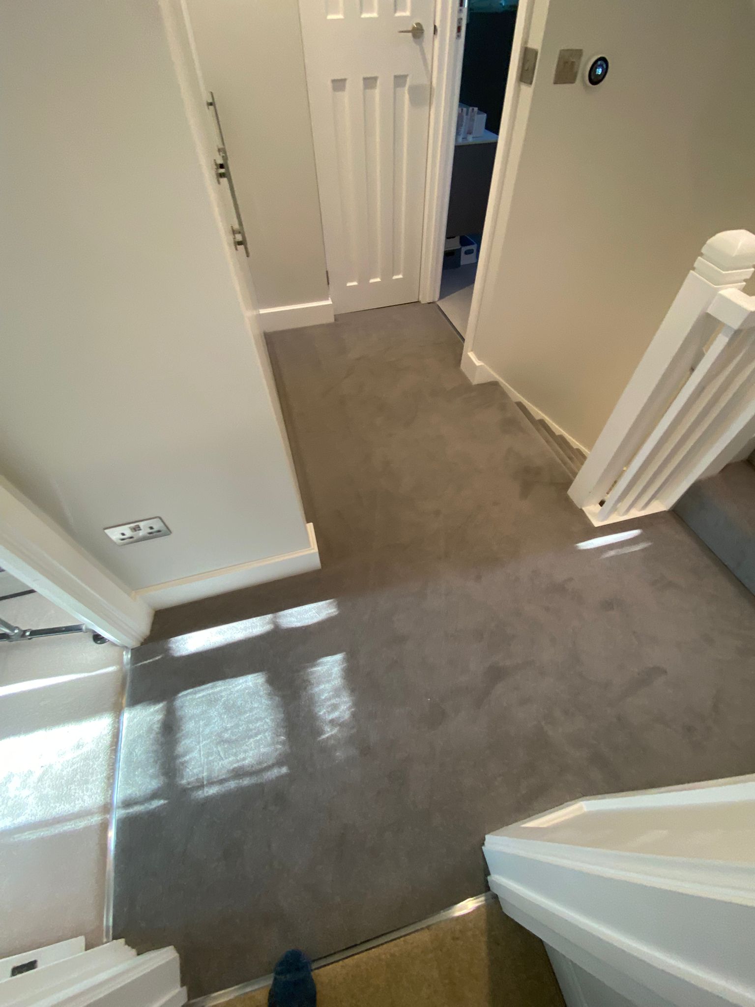 Westex Flooring Ultima Twist Crest Ash carpet installation_4