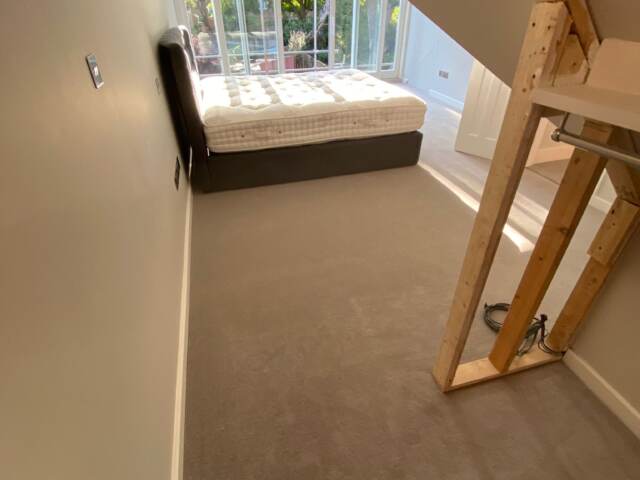 Westex Flooring Ultima Twist Major Fleece carpet installation in Chiswick