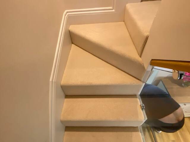 Westex Flooring Ultima Twist Major Sorbet carpet installation in Barnes