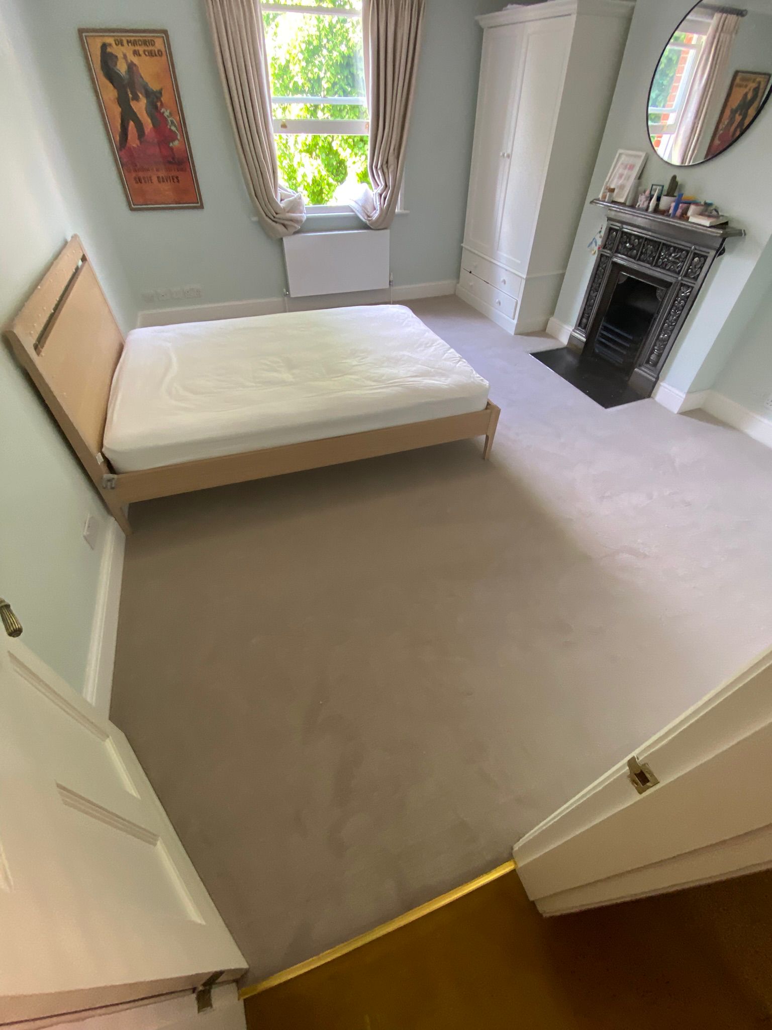 Westex Flooring Westend Velvet Mushroom carpet installation_3