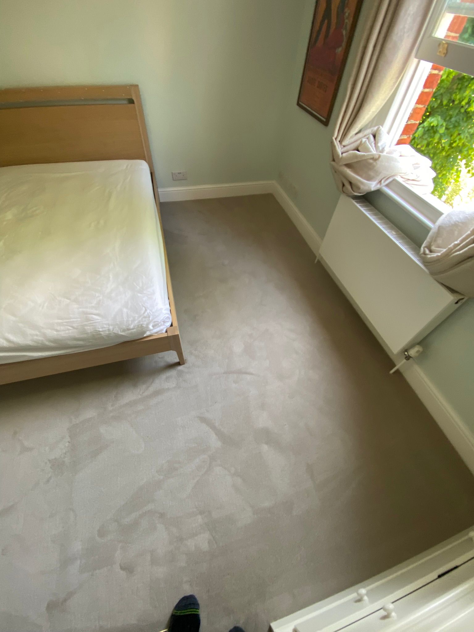 Westex Flooring Westend Velvet Mushroom carpet installation_5