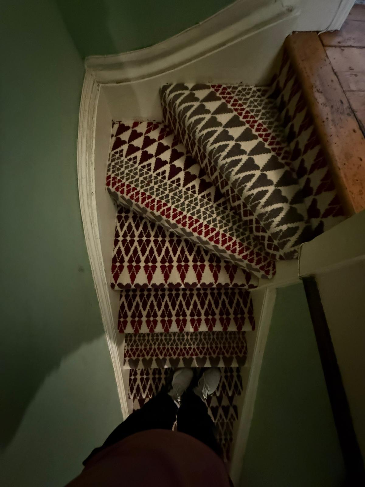 Alternative Flooring Quirky Margo Selby Fair Isle Reiko 7212 carpet installation_2