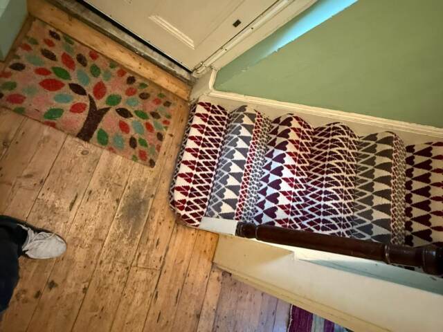 Alternative Flooring Quirky Margo Selby Fair Isle Reiko 7212 carpet installation in Lambeth