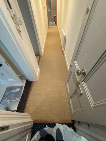 Crucial Trading Small Boucle Accents Antique Gold carpet installation_5