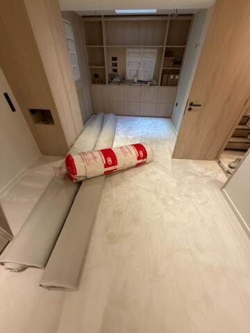 Elements London Broadway Martini carpet installation_6