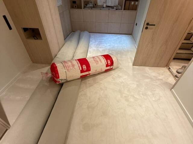 Elements London Broadway Martini carpet installation in Borough