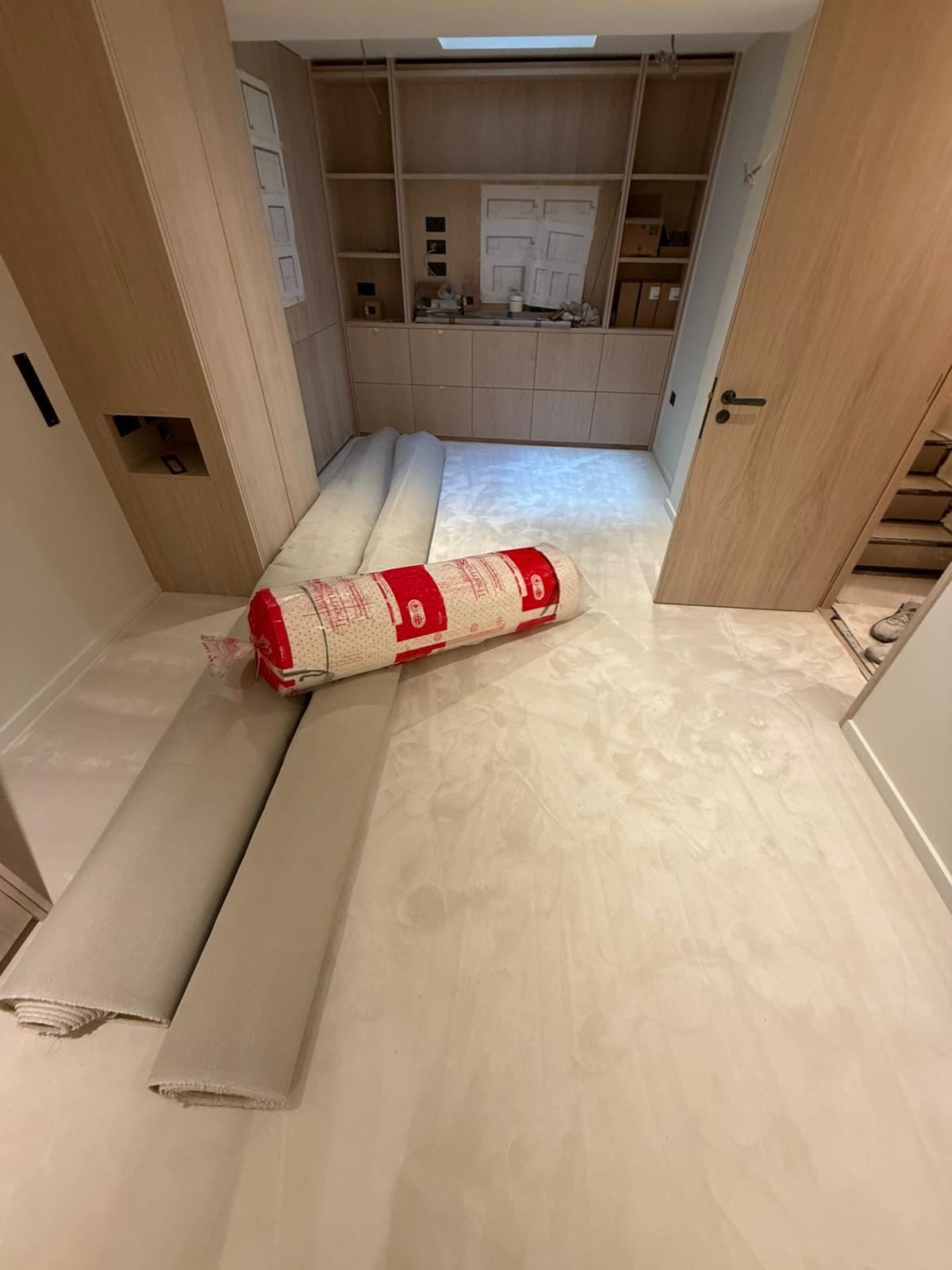 Elements London Broadway Martini carpet installation_6