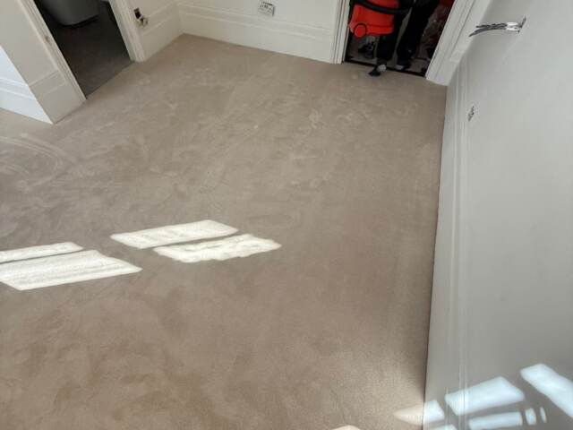 Elements London Wall Street Bellini carpet installation in Marylebone