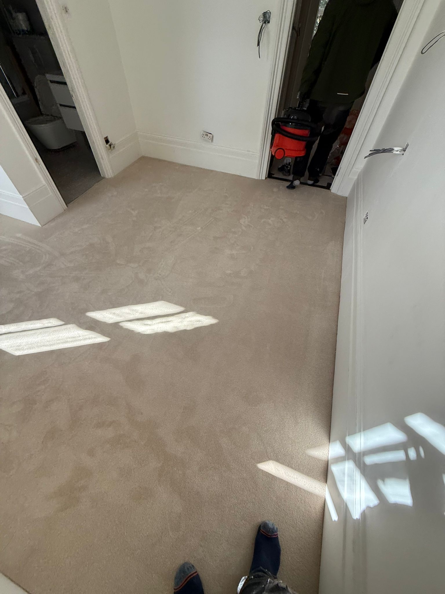 Elements London Wall Street Bellini carpet installation_5