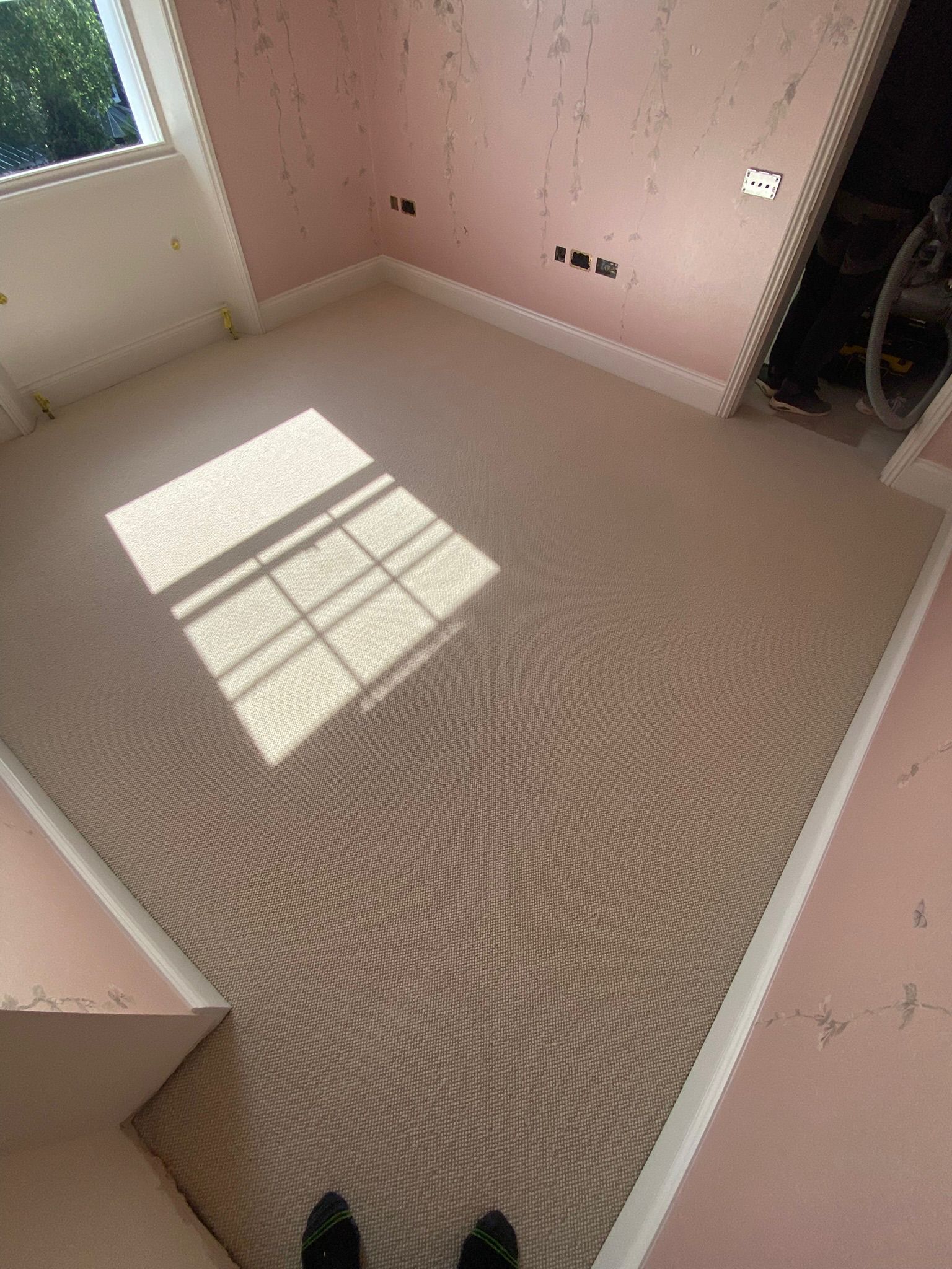 Fibre Carpets Wool Maldives Nautilus installation_8