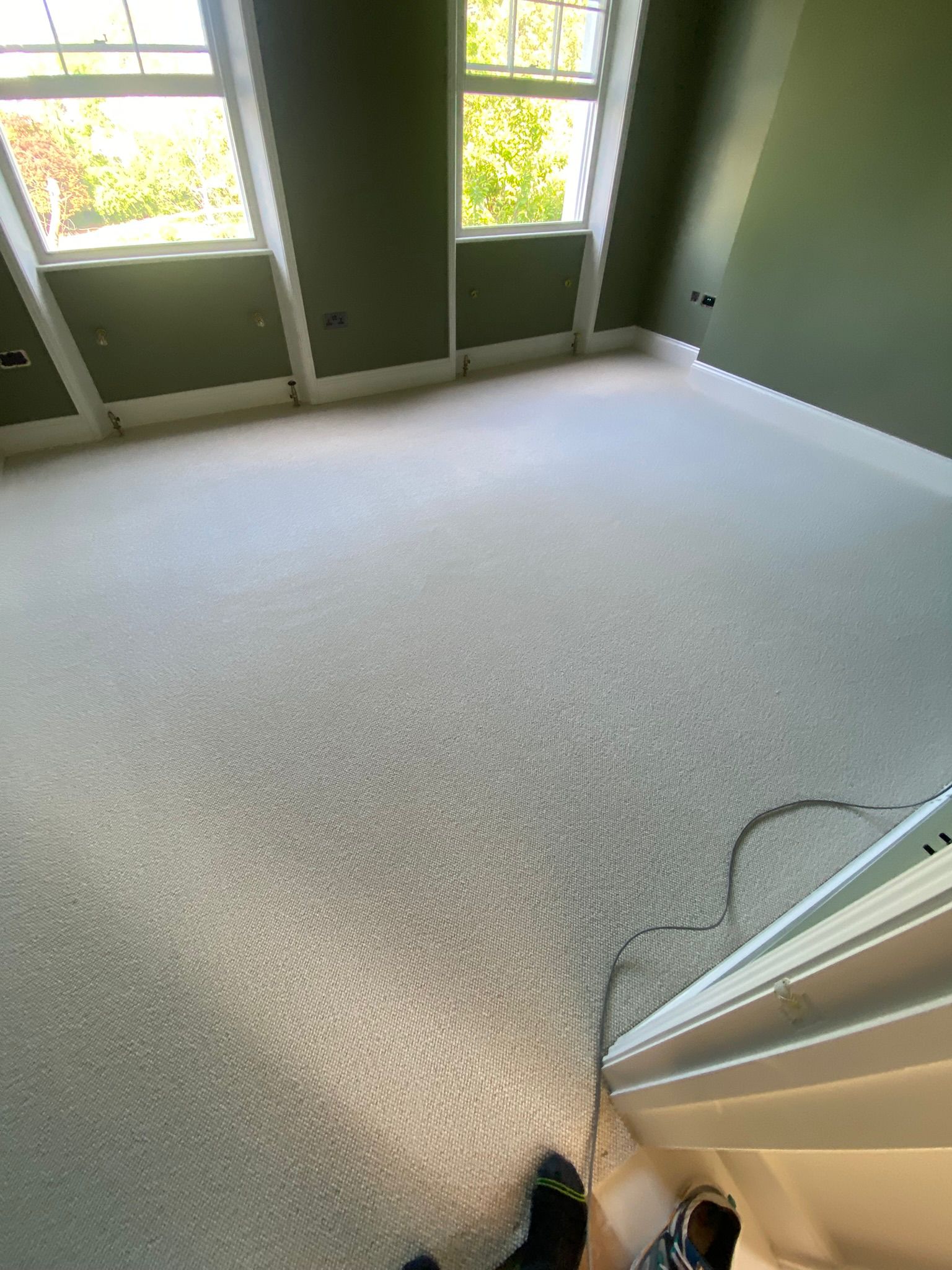 Fibre Carpets Wool Maldives Nautilus installation_9