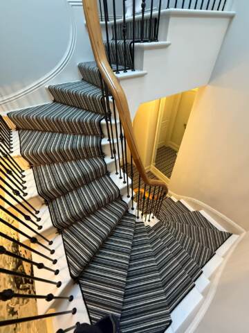 Hugh Mackay Carpets Deco Candy Stripe Woodland installation_11