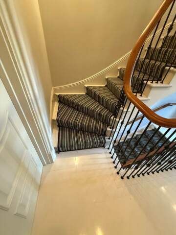 Hugh Mackay Carpets Deco Candy Stripe Woodland installation_12