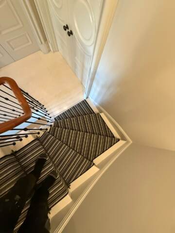 Hugh Mackay Carpets Deco Candy Stripe Woodland installation_13