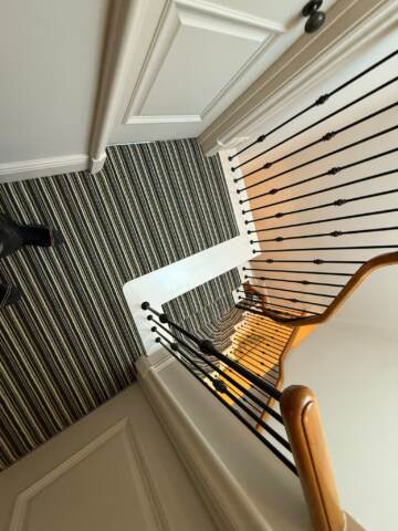 Hugh Mackay Carpets Deco Candy Stripe Woodland installation_15