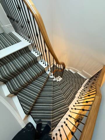 Hugh Mackay Carpets Deco Candy Stripe Woodland installation_16