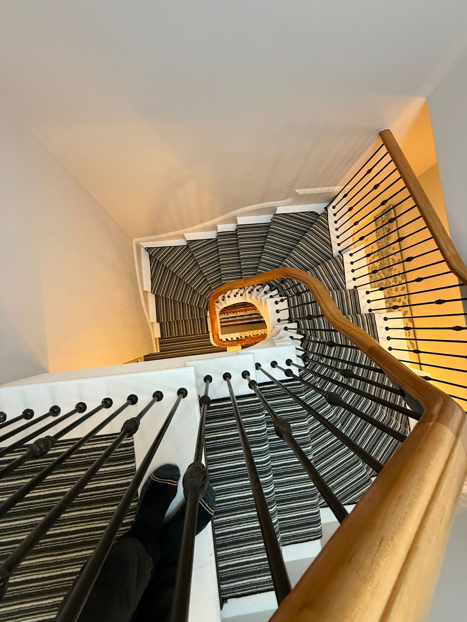 Hugh Mackay Carpets Deco Candy Stripe Woodland installation_19