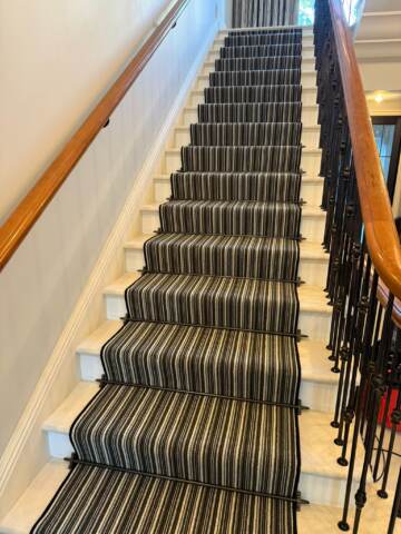 Hugh Mackay Carpets Deco Candy Stripe Woodland installation_5