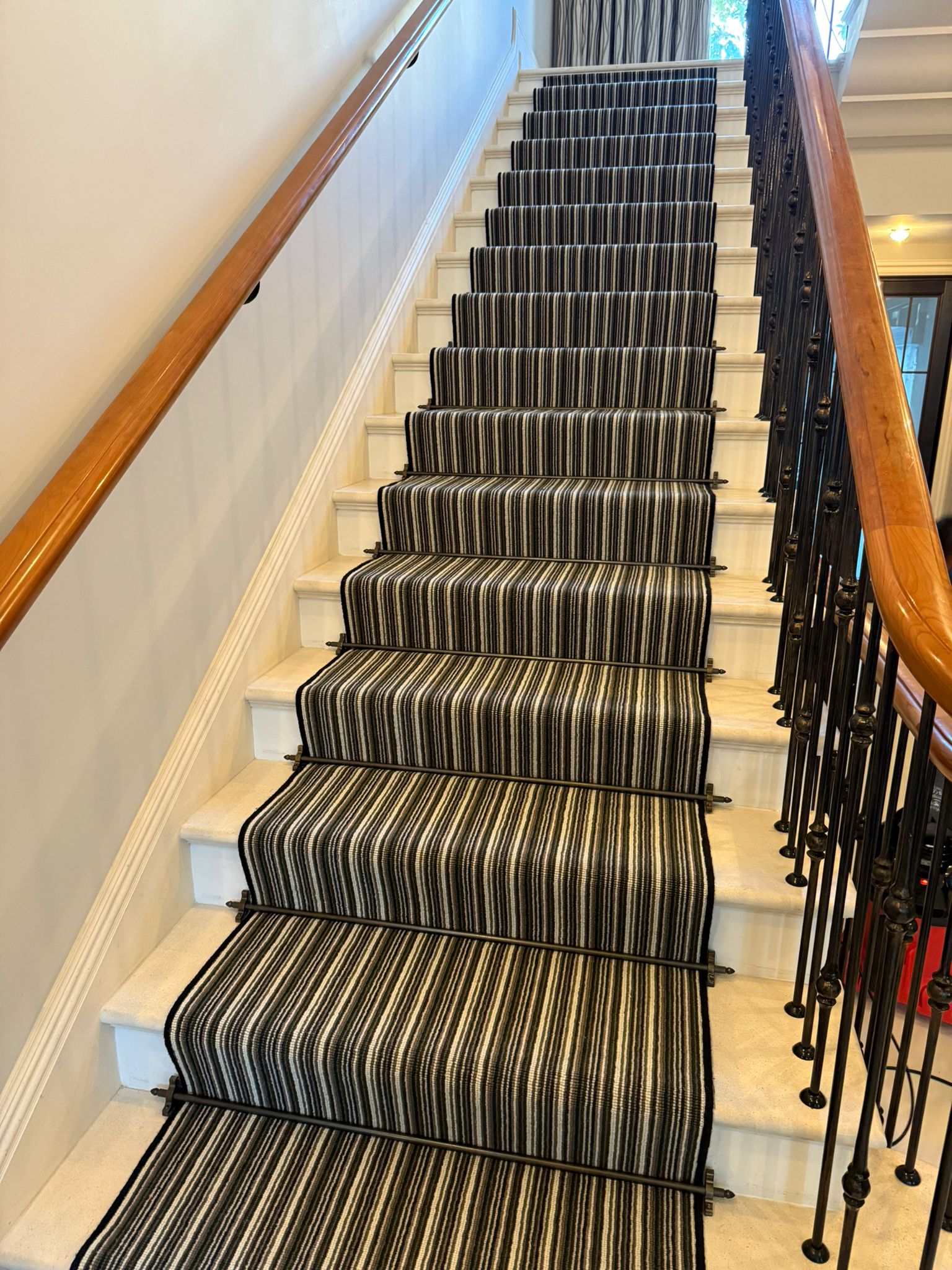 Hugh Mackay Carpets Deco Candy Stripe Woodland installation_5