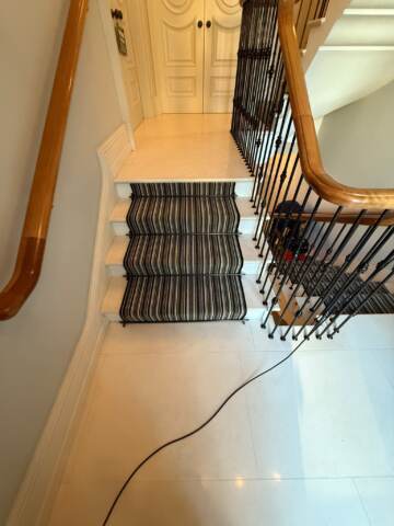 Hugh Mackay Carpets Deco Candy Stripe Woodland installation_8