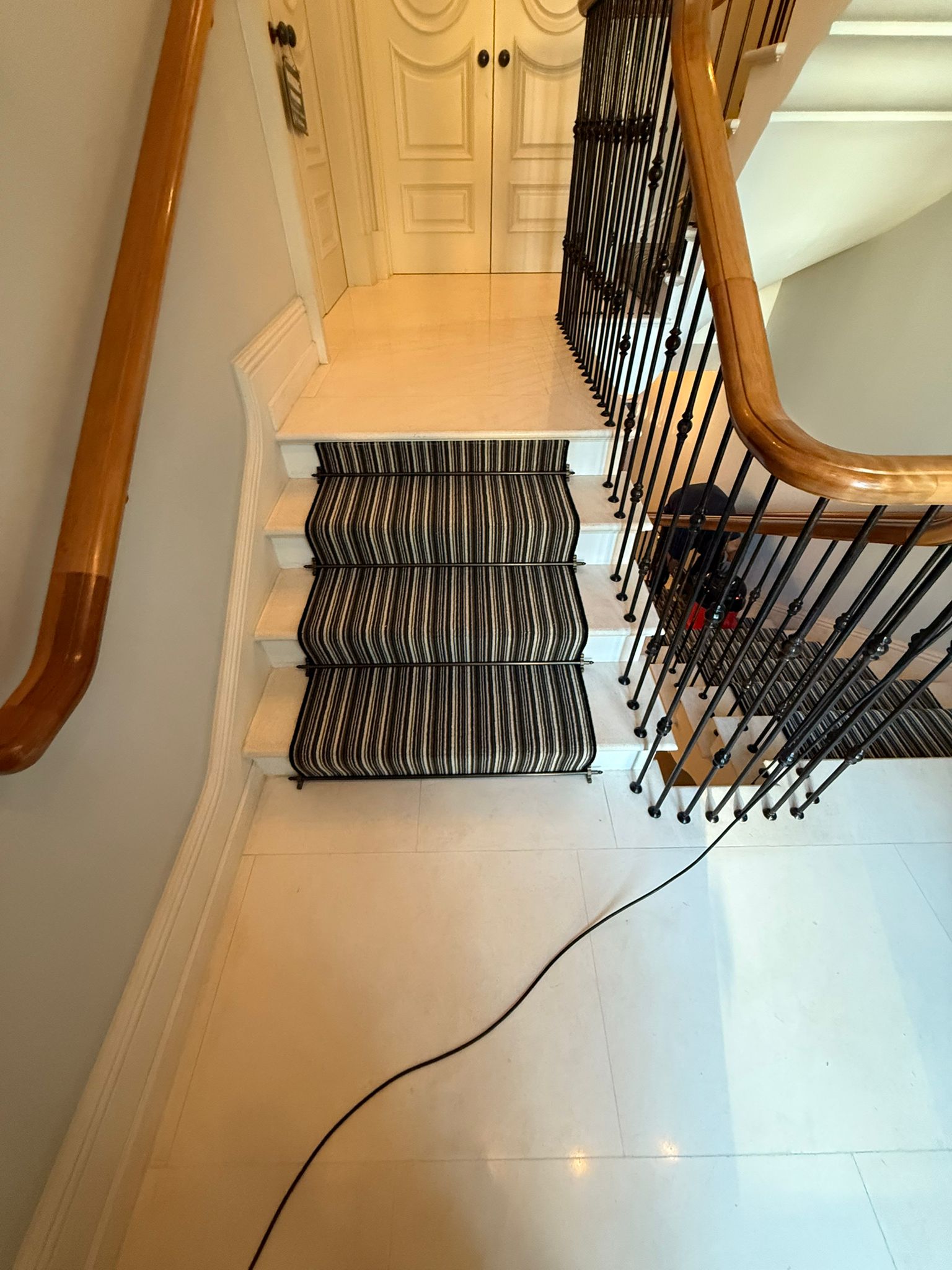 Hugh Mackay Carpets Deco Candy Stripe Woodland installation_8