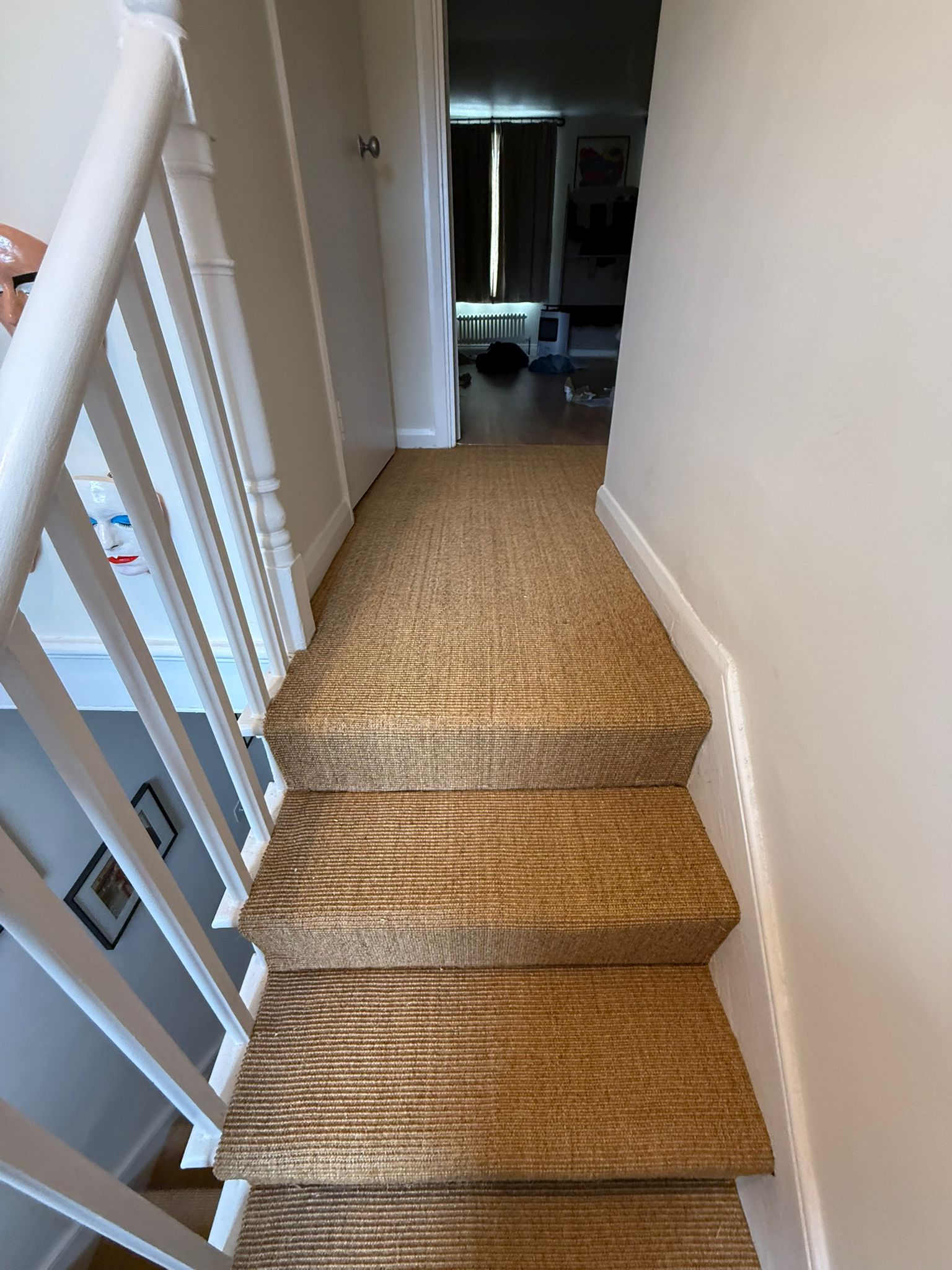 Kersaint Cobb Sisal Mini Boucle Amber carpet installation_2