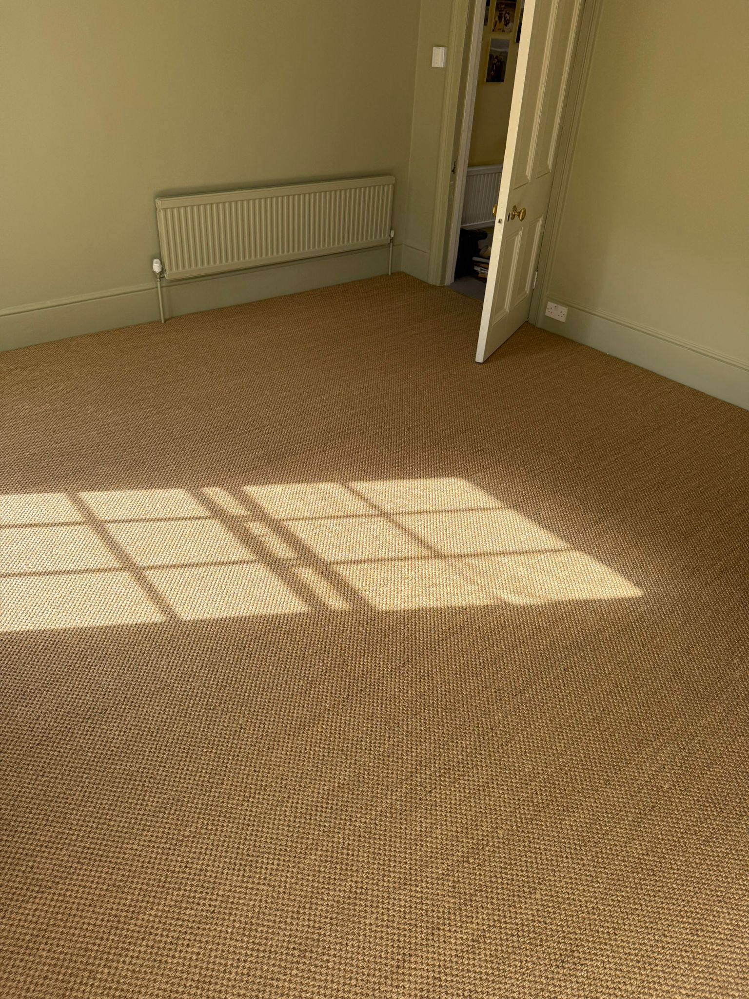 Kersaint Cobb Sisal Tigers Eye Flint carpet installation_3