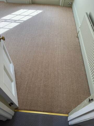 Kersaint Cobb Sisal Tigers Eye Flint carpet installation_4
