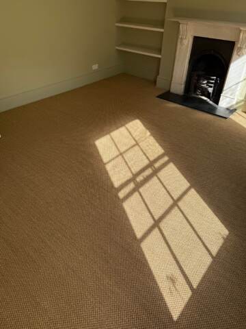 Kersaint Cobb Sisal Tigers Eye Flint carpet installation_5