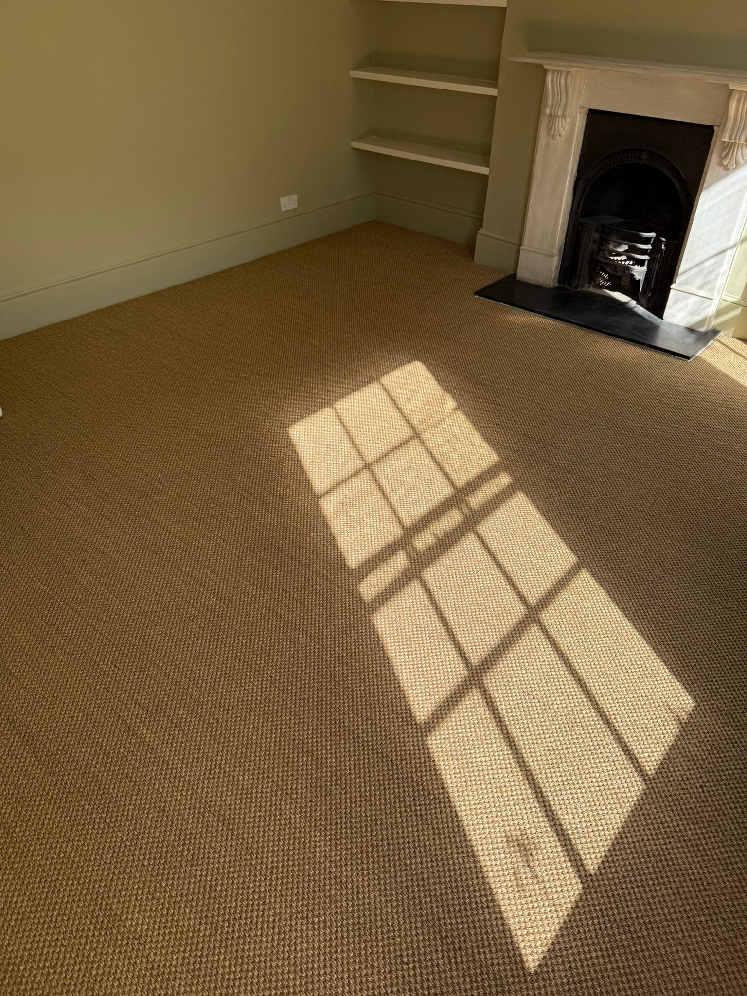 Kersaint Cobb Sisal Tigers Eye Flint carpet installation_5