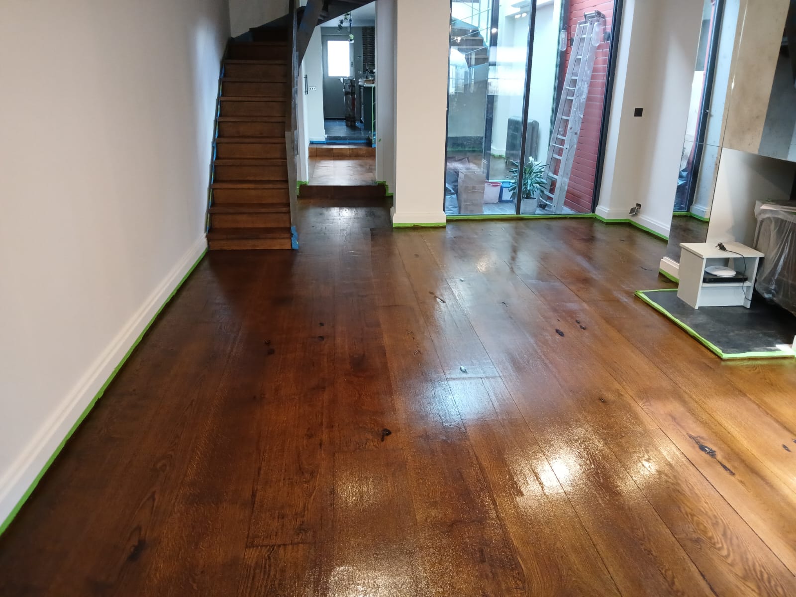 Sanding & Sealing wooden flooring_4