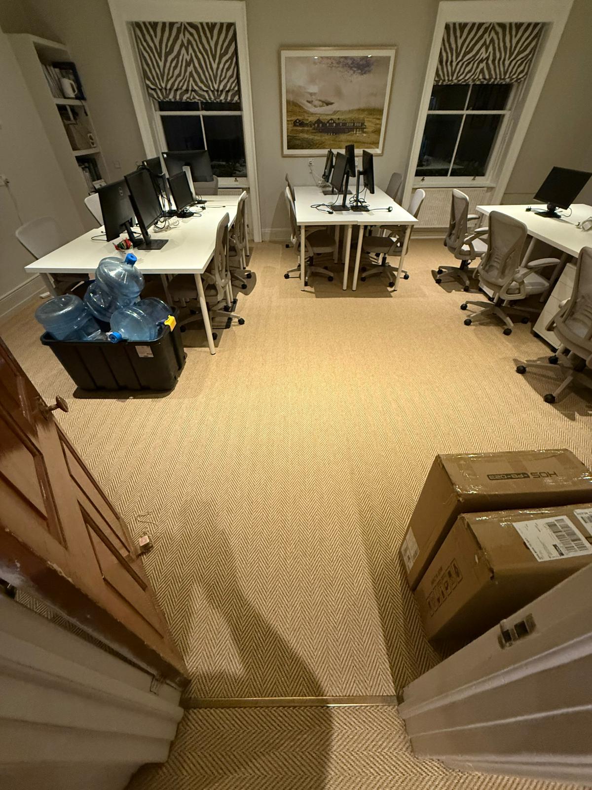 Unnatural Flooring New England Woodstock carpet installation_13