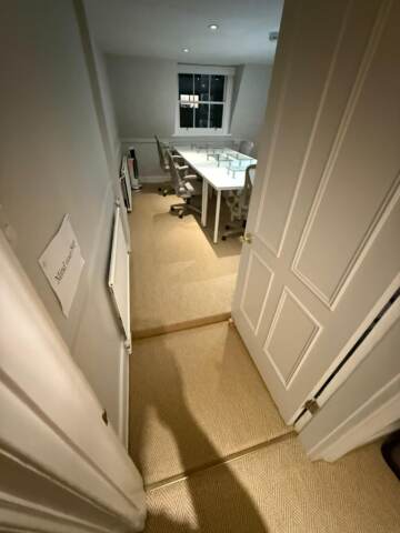 Unnatural Flooring New England Woodstock carpet installation_17