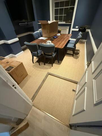 Unnatural Flooring New England Woodstock carpet installation_26