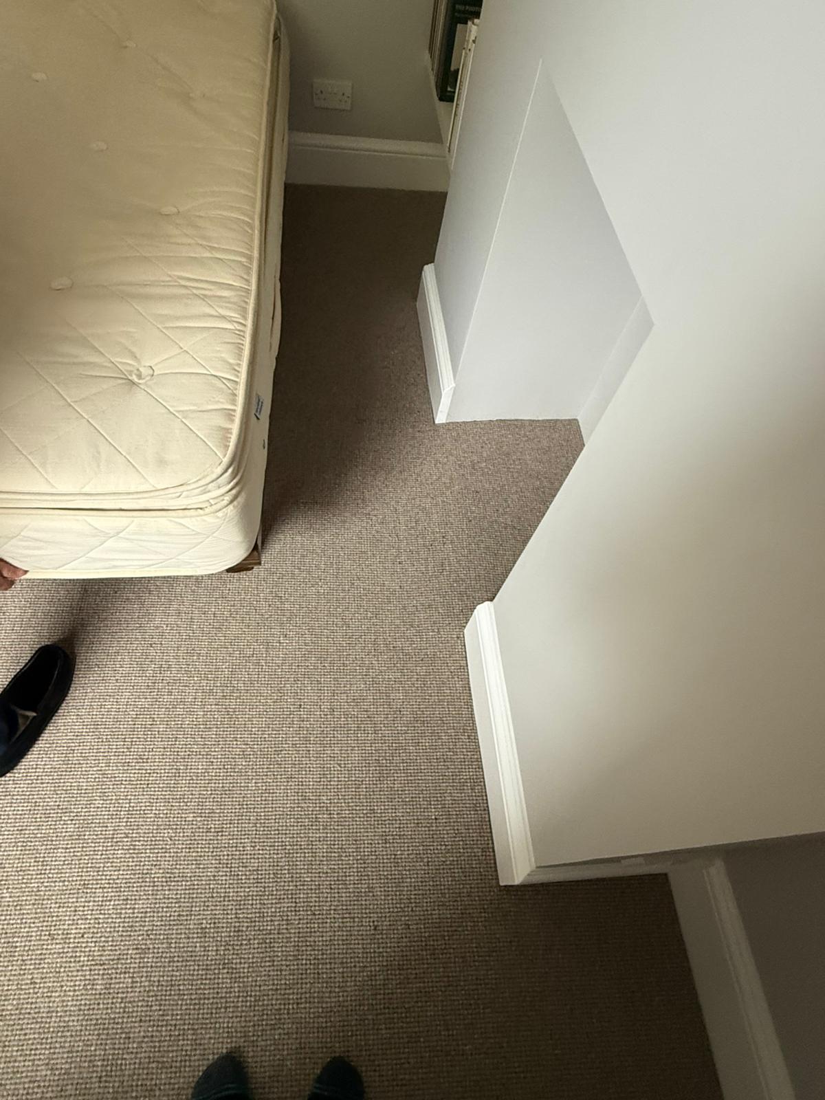 Westex Flooring Eskdale Wool Loop Bobcat carpet installation_2