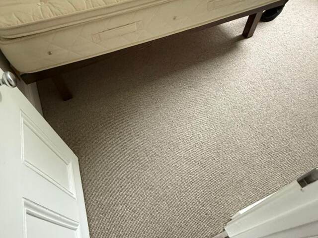 Westex Flooring Eskdale Wool Loop Bobcat carpet installation in Chiswick