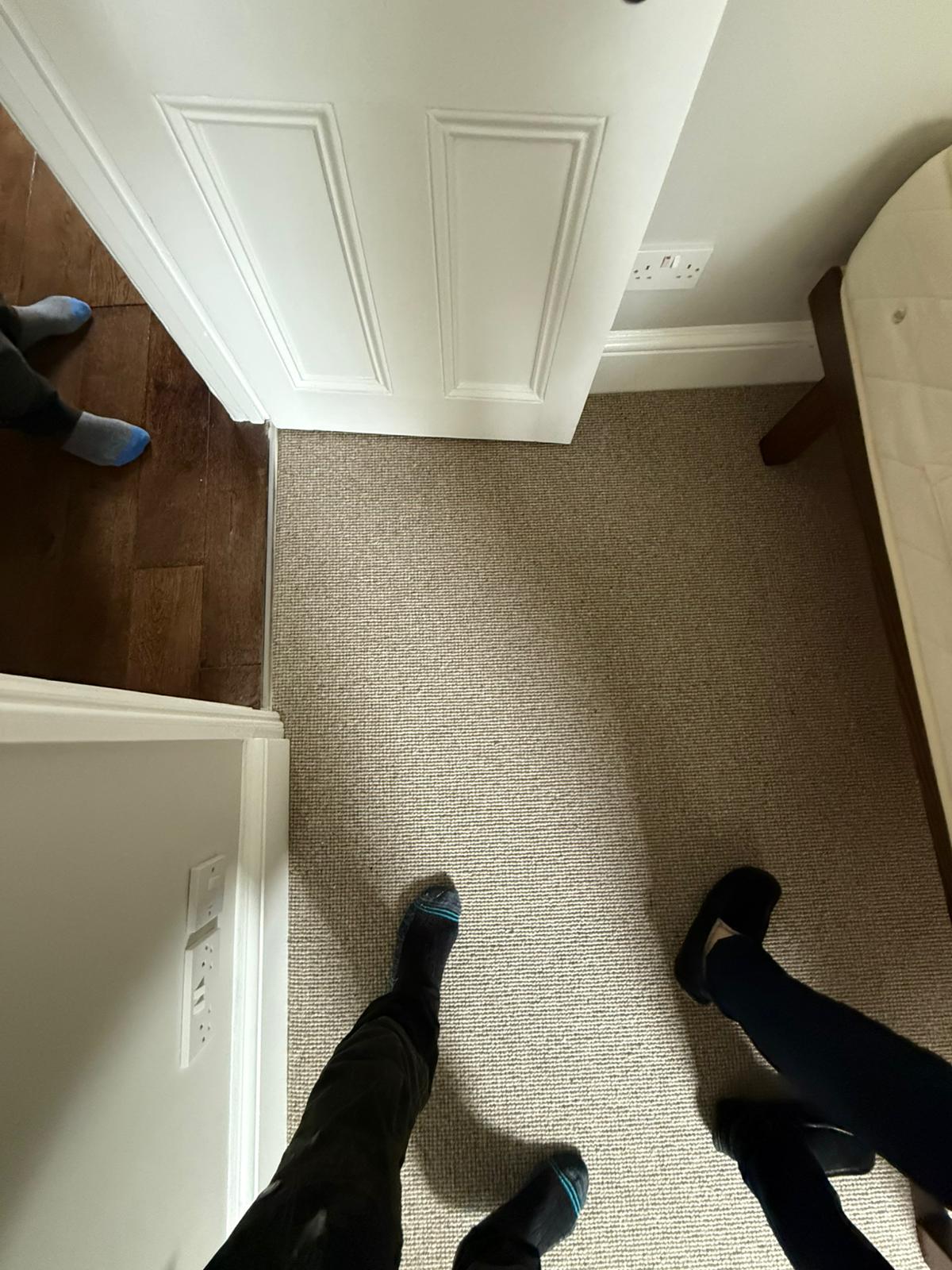 Westex Flooring Eskdale Wool Loop Bobcat carpet installation_4