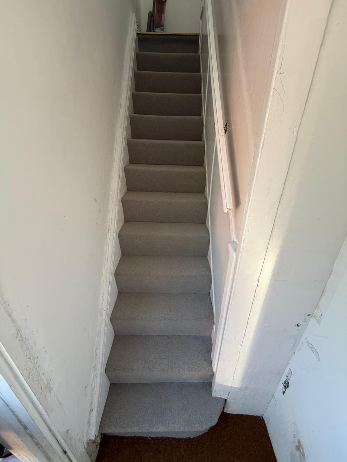 Westex Flooring Natural Loop Collection Cable Cobble carpet installation_5