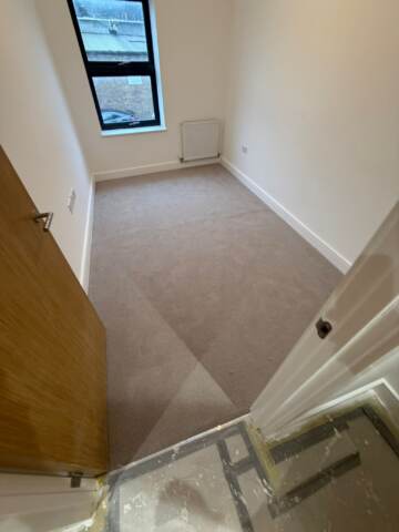 Cormar carpets hampstead spirit glow installation in Croydon