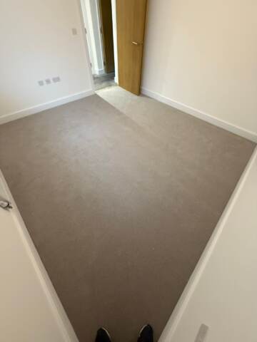 Cormar carpets hampstead spirit glow installation in Croydon