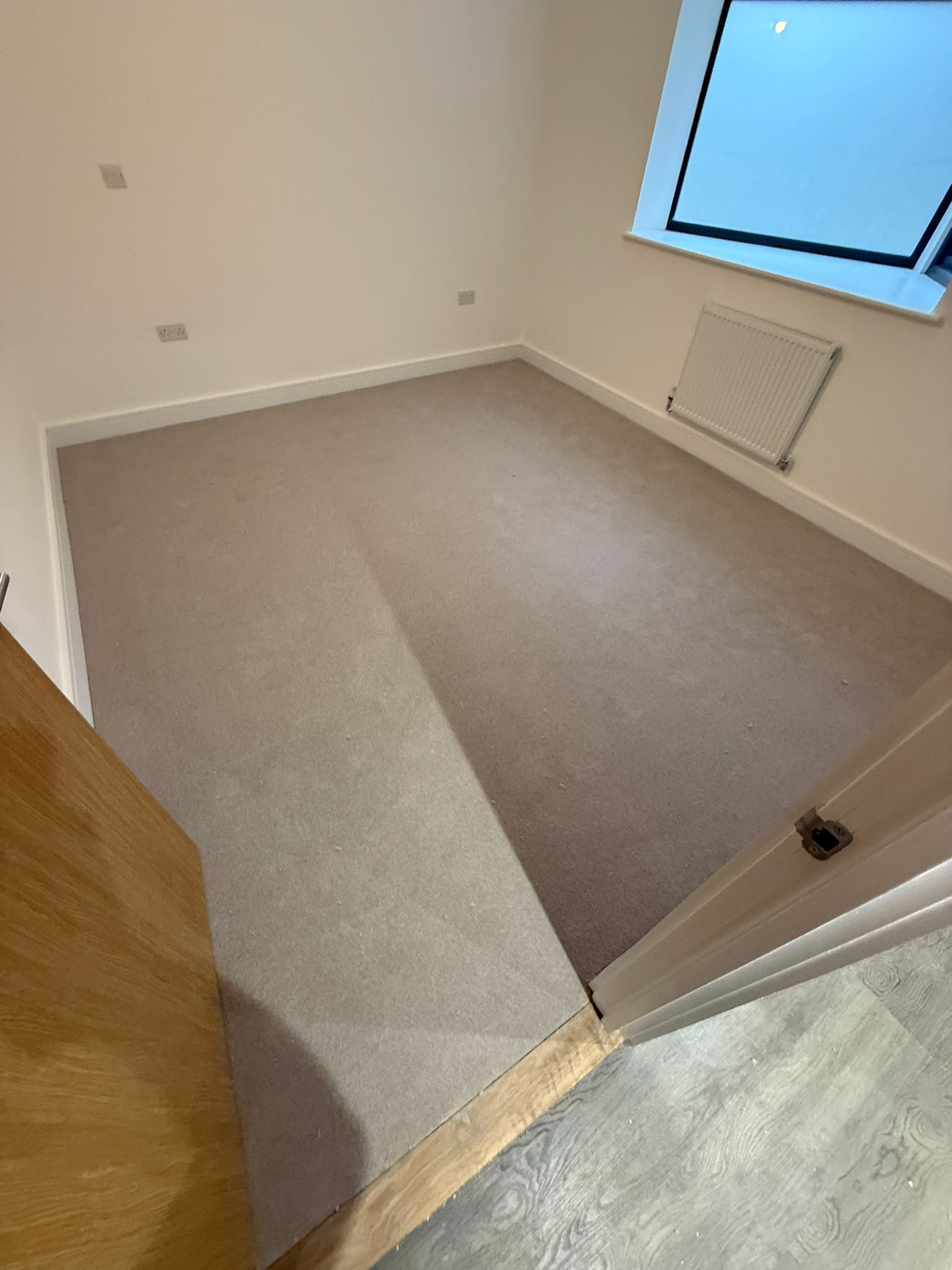Cormar carpets hampstead spirit glow installation in Croydon