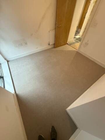 Cormar carpets hampstead spirit glow installation in Croydon