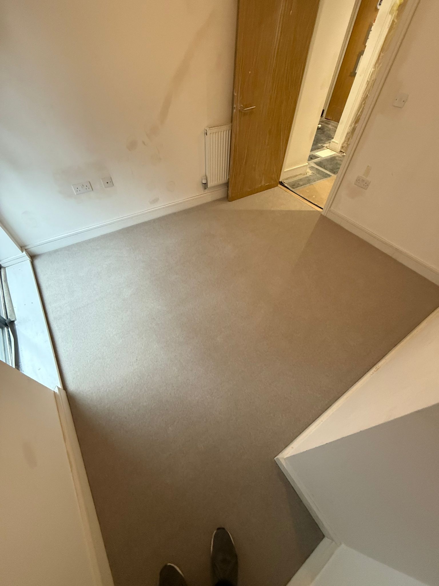 Cormar carpets hampstead spirit glow installation in Croydon