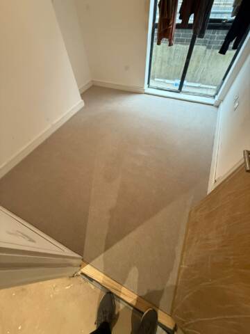 Cormar carpets hampstead spirit glow installation in Croydon