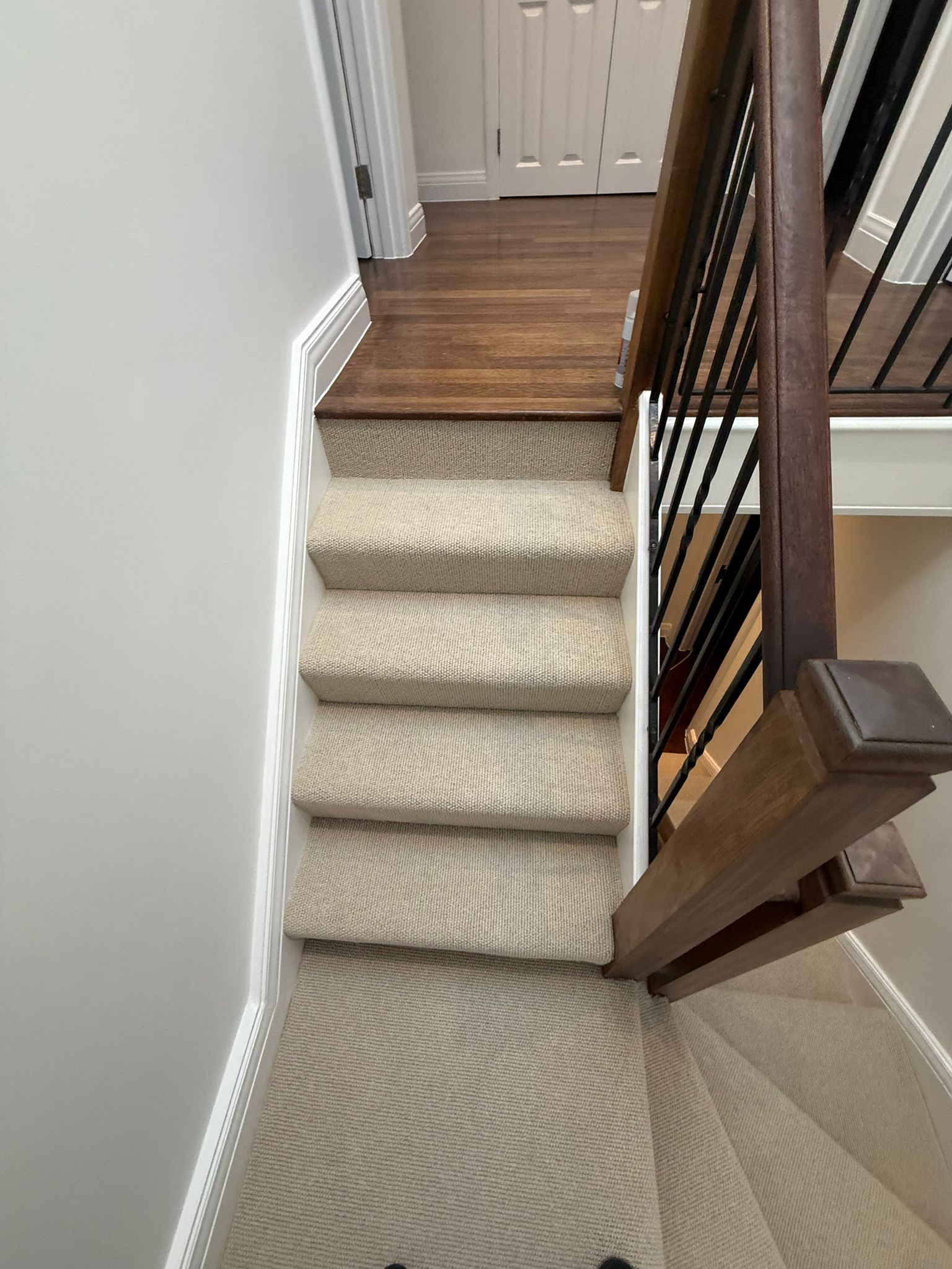 Clarendon carpets cavendish pumice installation in Westminster