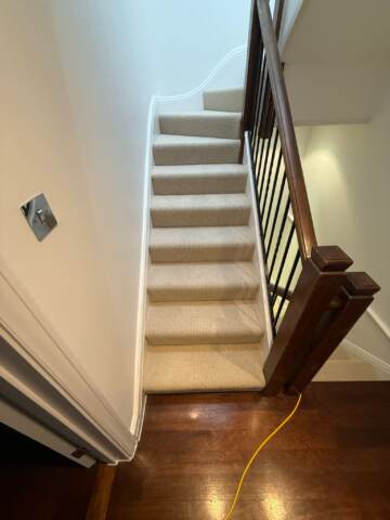 Clarendon carpets cavendish pumice installation in Westminster