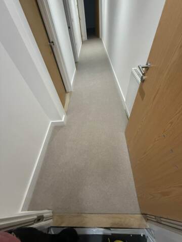 Cormar carpets hampstead spirit glow installation in Croydon