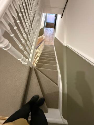Cormar carpets fairisle kirkstone installation in Islington