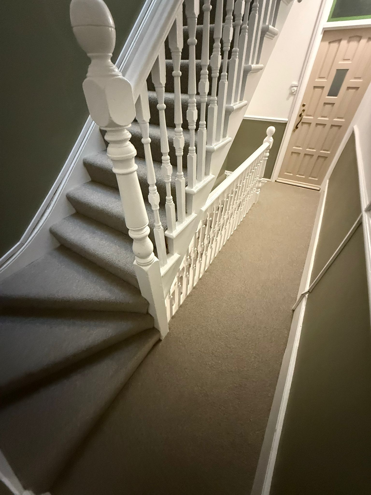 Cormar carpets fairisle kirkstone installation in Islington