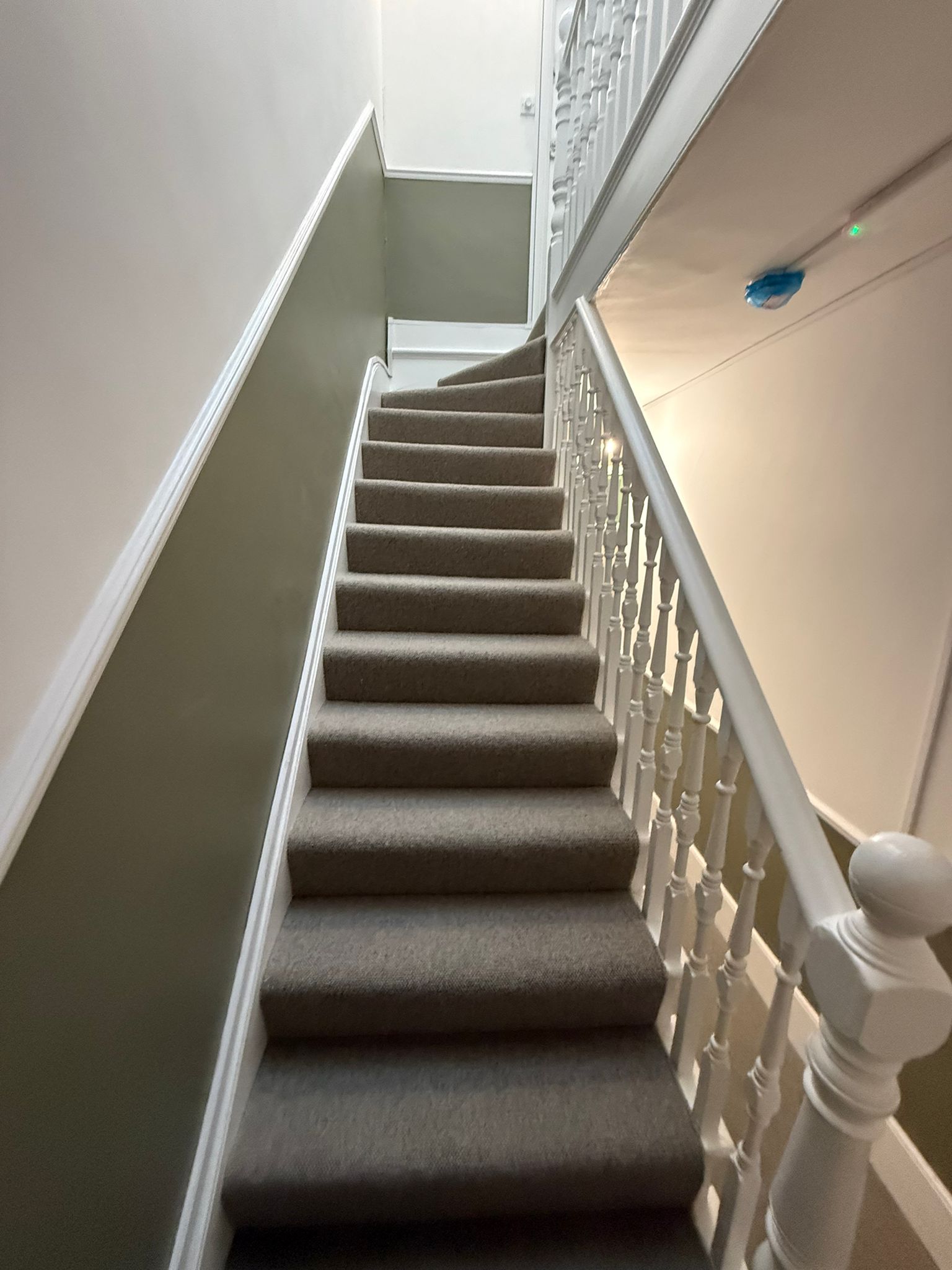 Cormar carpets fairisle kirkstone installation in Islington